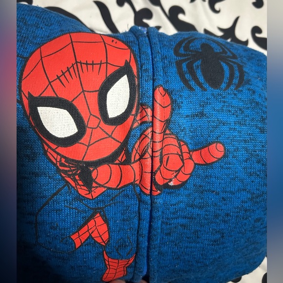 Marvel Other - Marvel kids Spiderman sweater fleece coat- size 4t